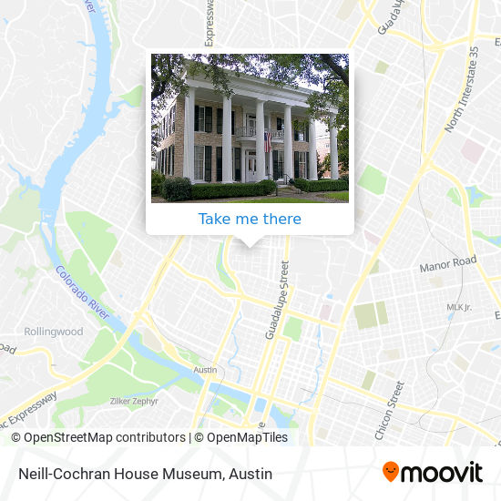 Mapa de Neill-Cochran House Museum