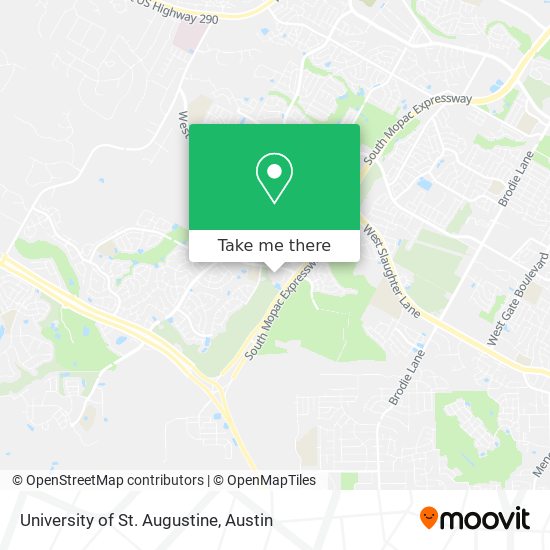 Mapa de University of St. Augustine