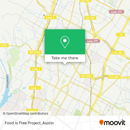 Food is Free Project map