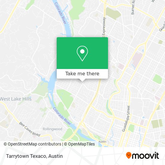 Mapa de Tarrytown Texaco