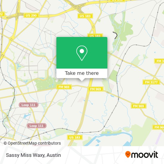 Sassy Miss Waxy map