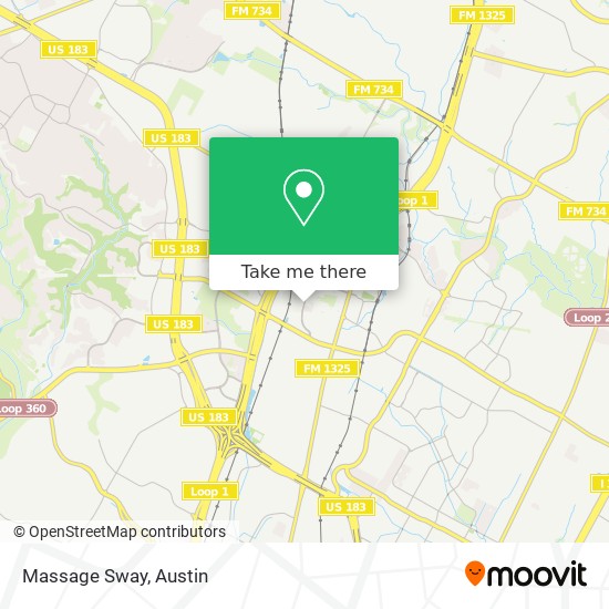 Massage Sway map