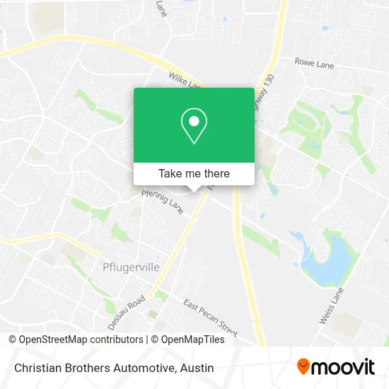 Christian Brothers Automotive map