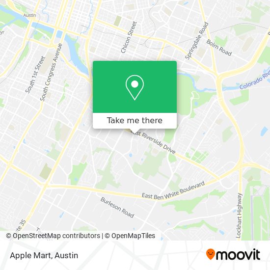 Apple Mart map