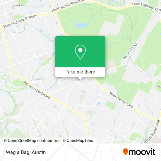 Wag a Bag map