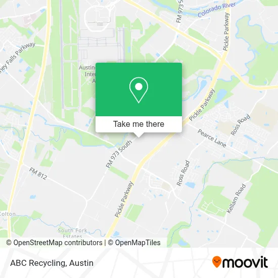 ABC Recycling map