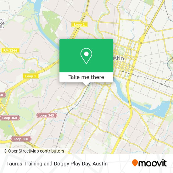 Taurus Training and Doggy Play Day map