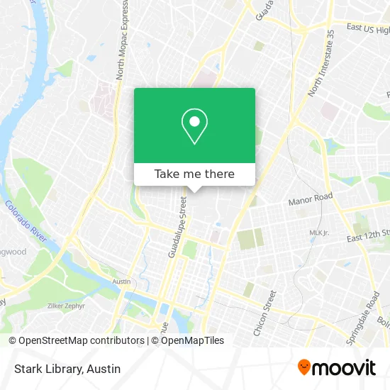 Stark Library map