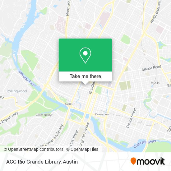 Mapa de ACC Rio Grande Library