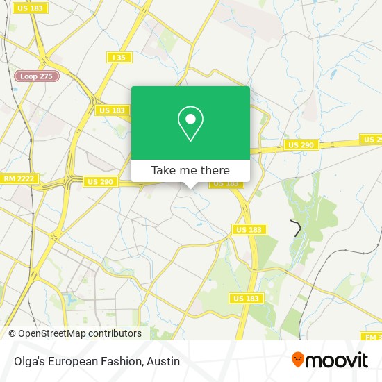 Mapa de Olga's European Fashion