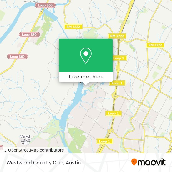 Mapa de Westwood Country Club