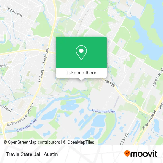 Travis State Jail map