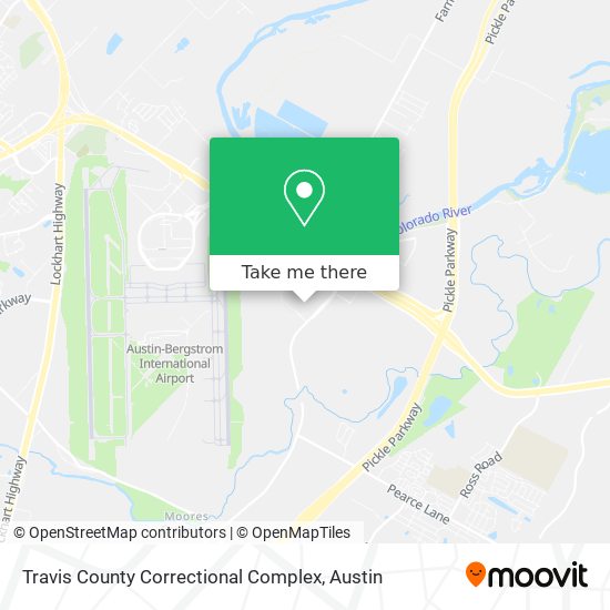 Mapa de Travis County Correctional Complex