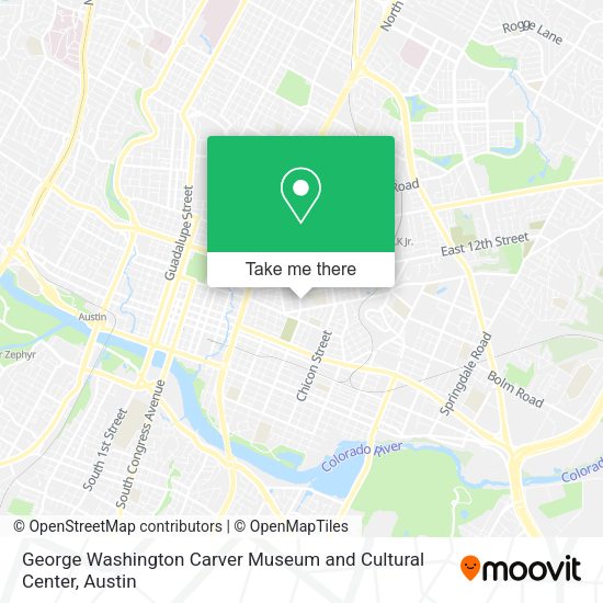 George Washington Carver Museum and Cultural Center map