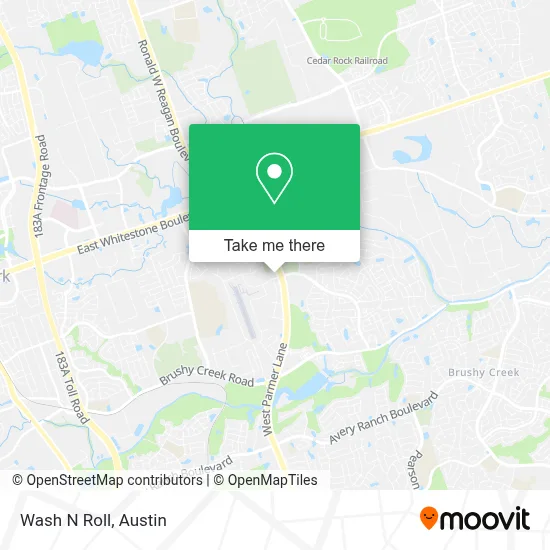 Wash N Roll map