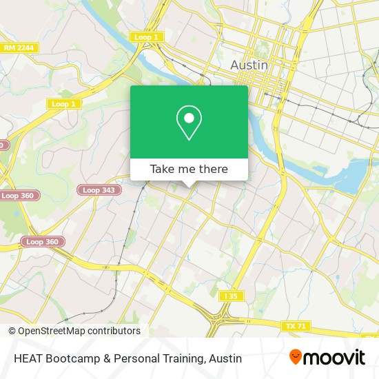 HEAT Bootcamp & Personal Training map