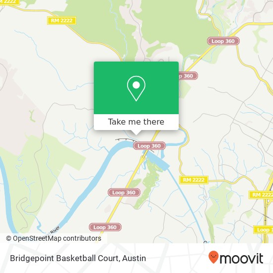 Mapa de Bridgepoint Basketball Court