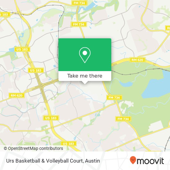Urs Basketball & Volleyball Court map