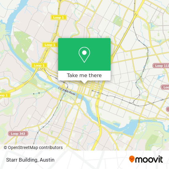 Starr Building map