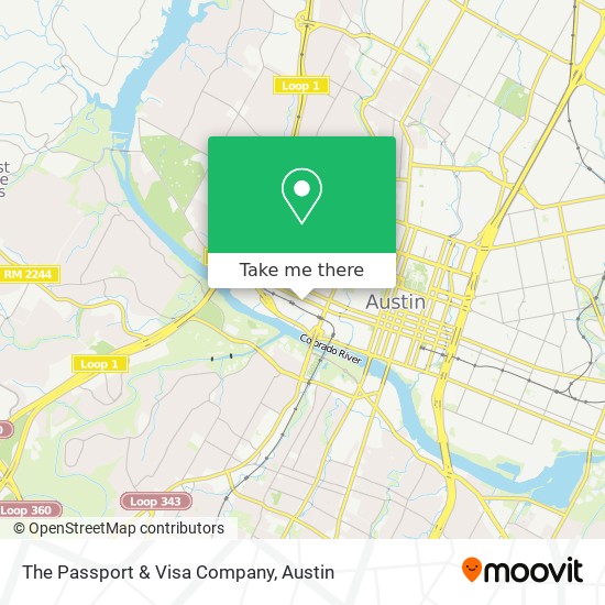 The Passport & Visa Company map