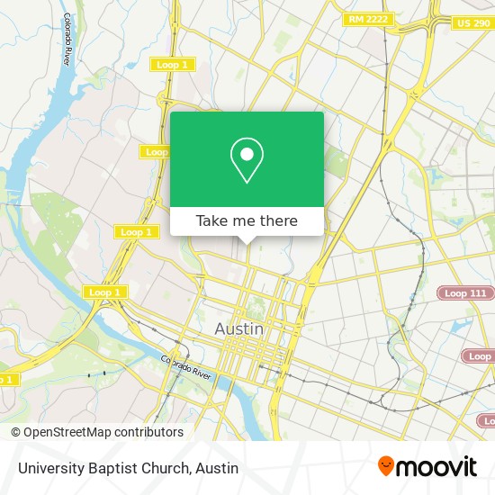 University Baptist Church map