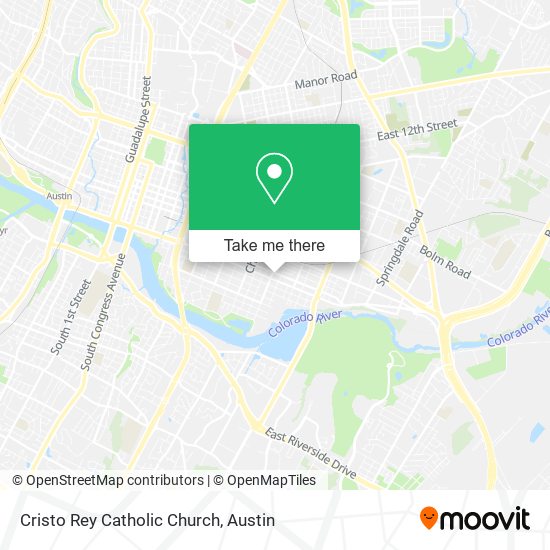 Mapa de Cristo Rey Catholic Church