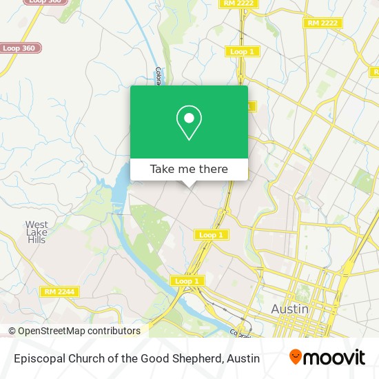 Mapa de Episcopal Church of the Good Shepherd
