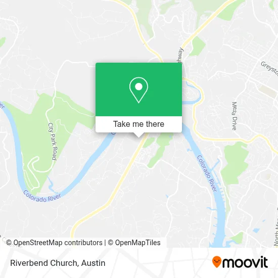 Riverbend Church map