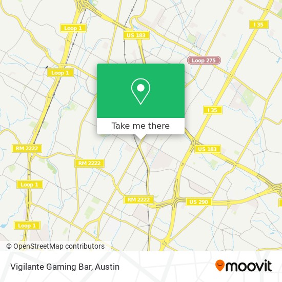 Vigilante Gaming Bar map