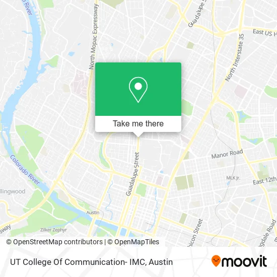 UT College Of Communication- IMC map