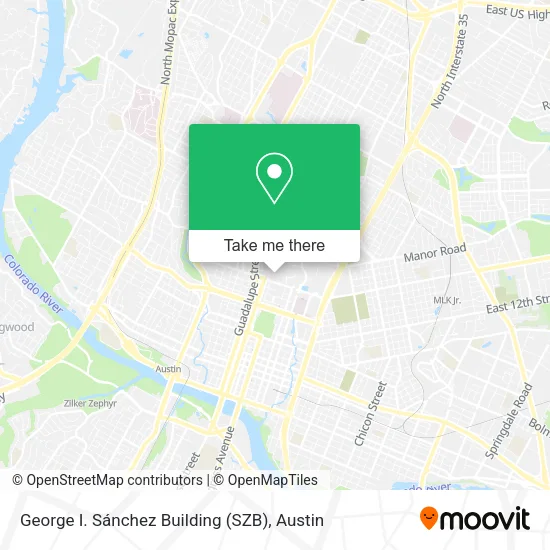 Mapa de George I. Sánchez Building (SZB)
