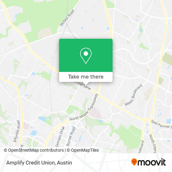 Amplify Credit Union map