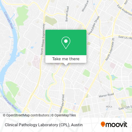 Mapa de Clinical Pathology Laboratory (CPL)