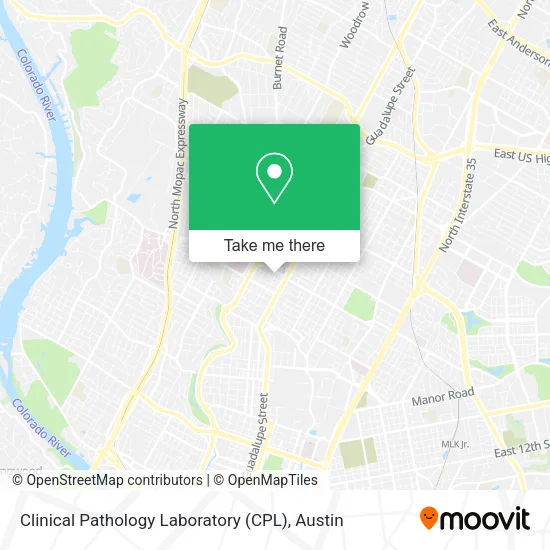 Clinical Pathology Laboratory (CPL) map
