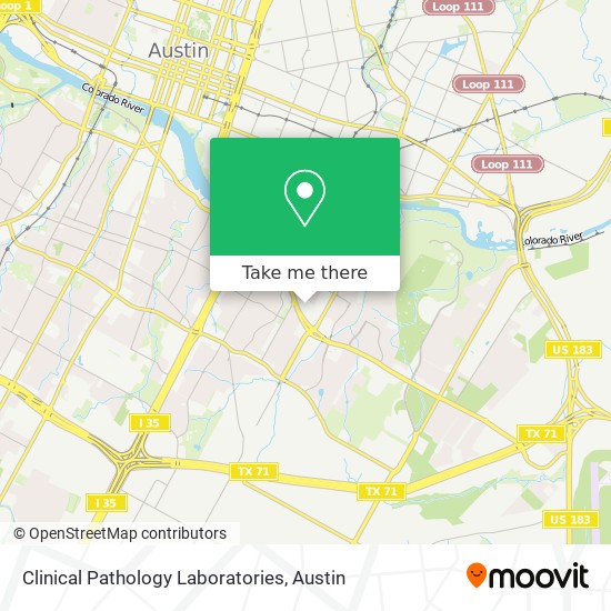 Mapa de Clinical Pathology Laboratories