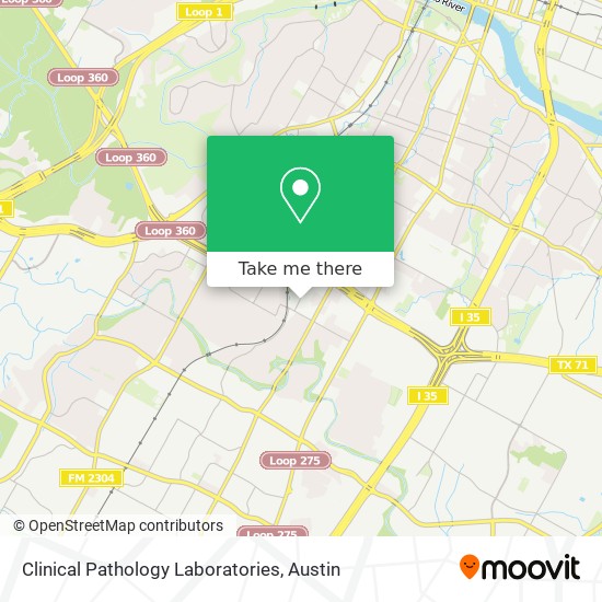 Clinical Pathology Laboratories map