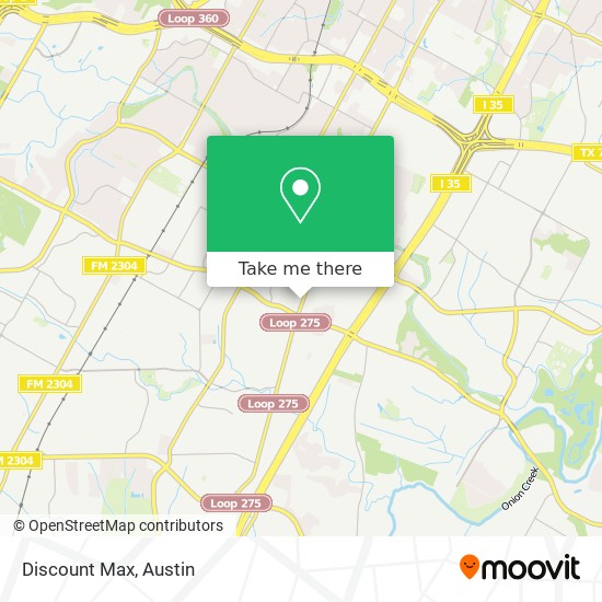 Discount Max map