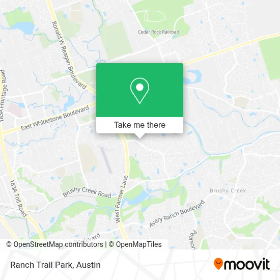 Ranch Trail Park map