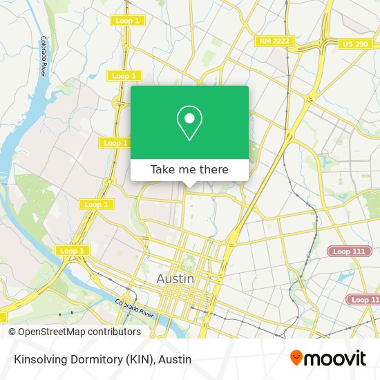 Kinsolving Dormitory (KIN) map