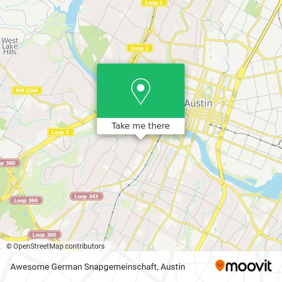 Awesome German Snapgemeinschaft map