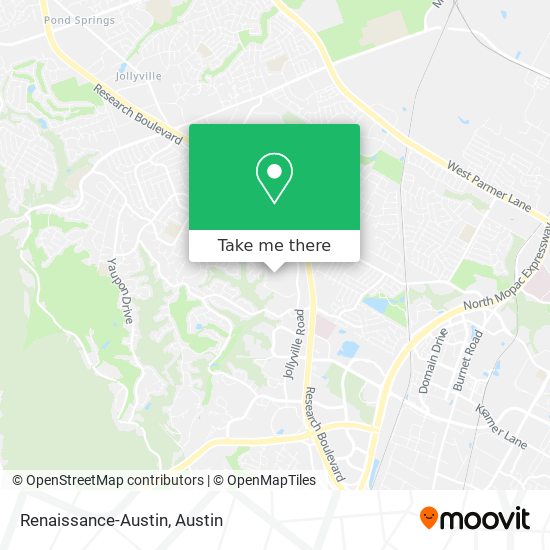 Mapa de Renaissance-Austin