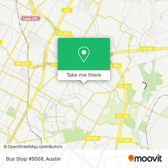 Mapa de Bus Stop #5008