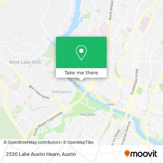 Mapa de 2530 Lake Austin Hearn