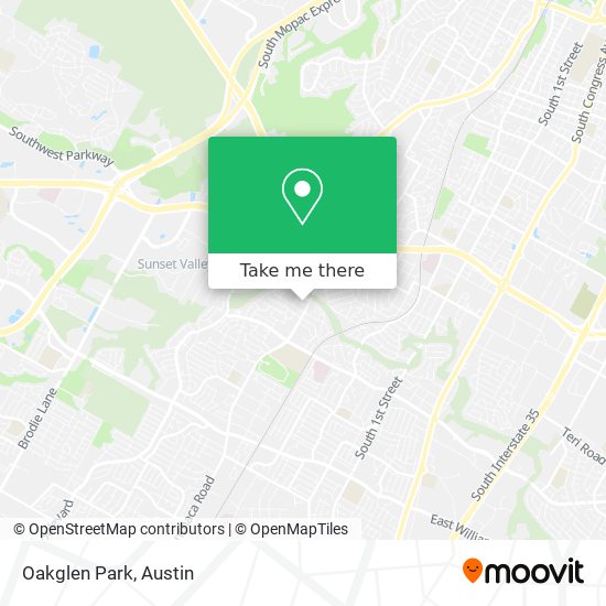 Mapa de Oakglen Park