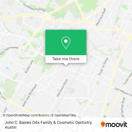 John C. Baines Dds Family & Cosmetic Dentistry map