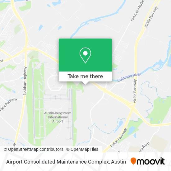 Airport Consolidated Maintenance Complex map