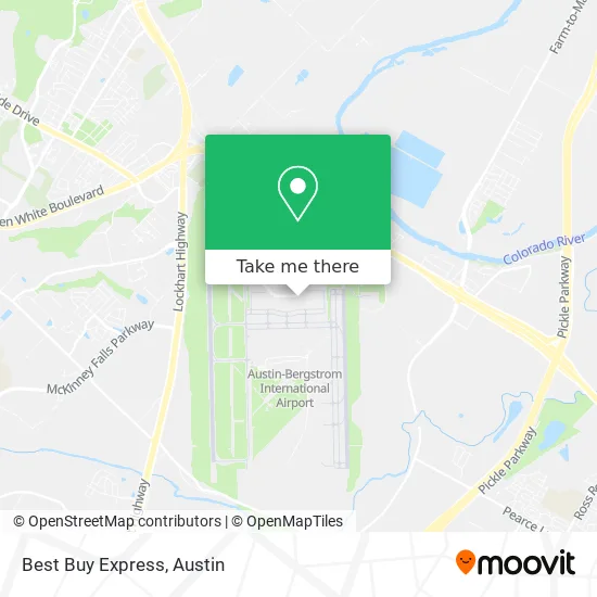 Best Buy Express map