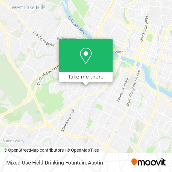 Mapa de Mixed Use Field Drinking Fountain