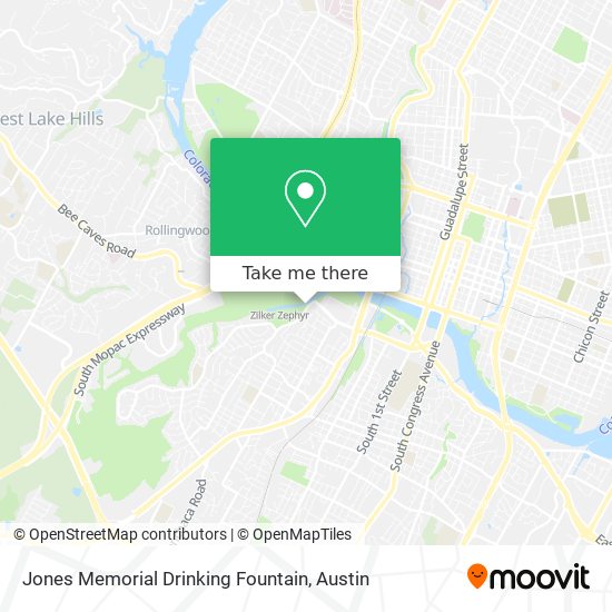 Jones Memorial Drinking Fountain map