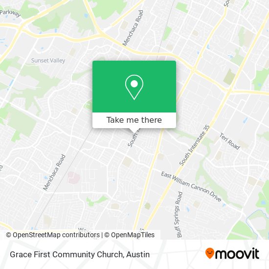 Grace First Community Church map